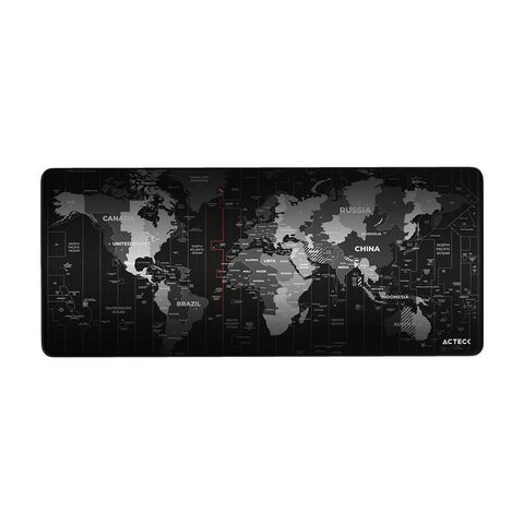 Acteck AC-941037 alfombrilla para ratón Alfombrilla de ratón para juegos Negro
