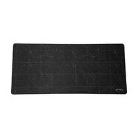 Acteck MT494T protector de escritorio Tela, Caucho Negro