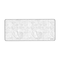 Acteck MT494T protector de escritorio Tela, Caucho Blanco