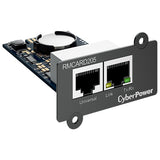 CyberPower RMCARD205 UPS Tarjeta de gestión de red Negro, Azul Si Si