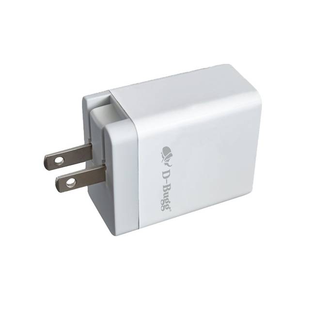 Cargador DBUGG T43 con 3 Puertos USB, 18W de Potencia y Diseño Compacto