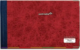 Estrella 0123 cuaderno y block 96 hojas Rojo
