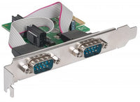 Manhattan Tarjeta Serial PCI Express tarjetas y adaptadores de interfaz PCIe De serie 2 Si