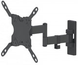 Manhattan Soporte de pared para TV/monitores (Articulado), pantallas 13"–42", Compatibilidad VESA: de 75x75 a