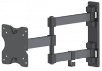 Manhattan Soporte para monitor, de pared, movimiento articulado, pantalla plana de 13" a 27" máximo 20 kg Monitor Negro