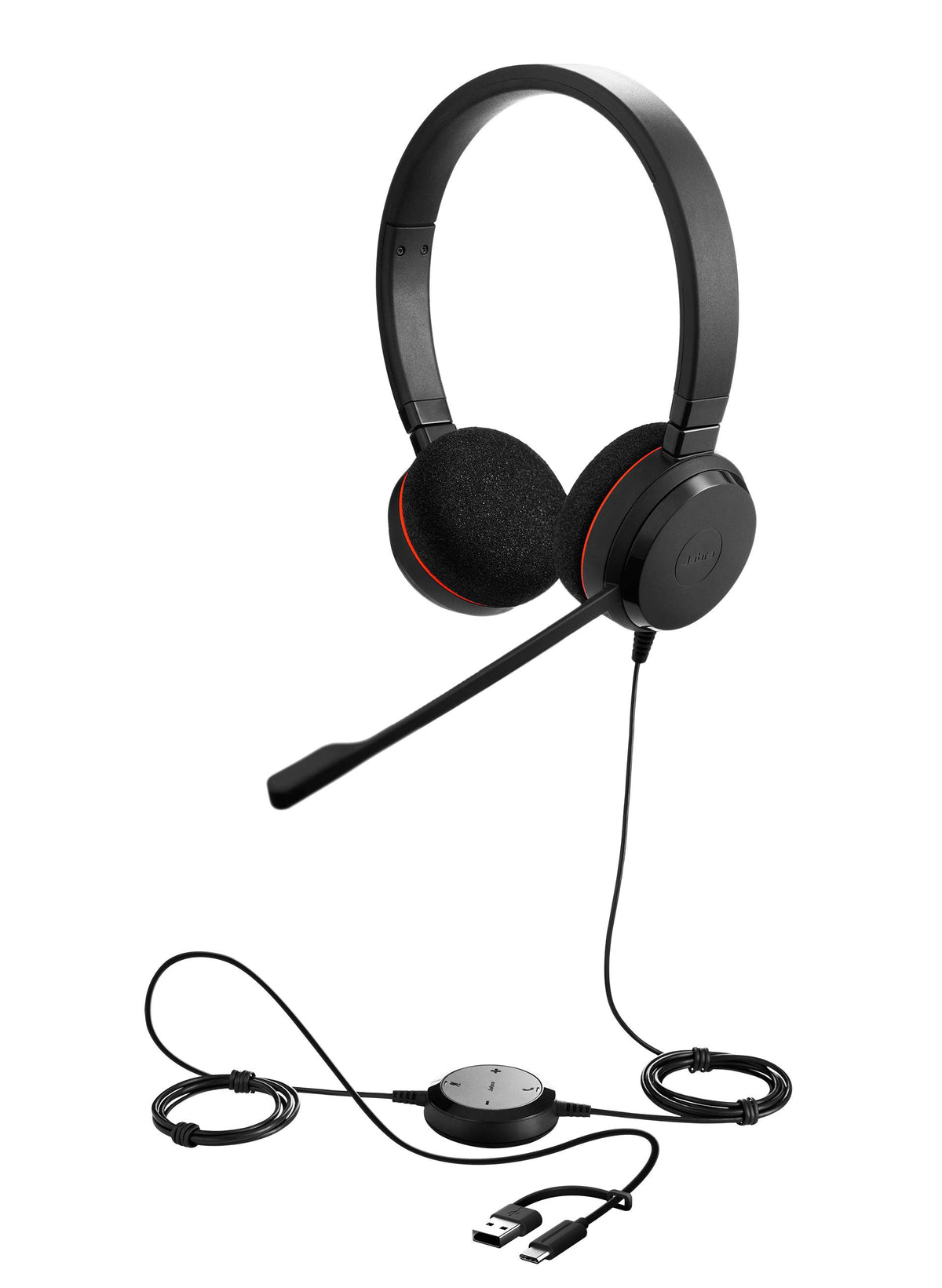 JABRA EVOLVE 20 STEREO MS USB C / A ADAPTER - Accesorios para Electronica