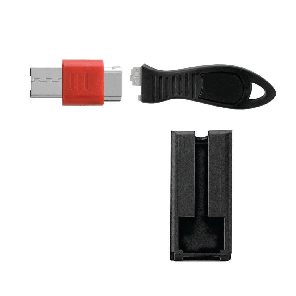 Pack 2 Candados Kensington para Laptops con Llave, Acero Reforzado, 6mm