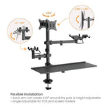 Brateck MABT-PMM-02LD 81,3 cm (32") Escritorio Negro