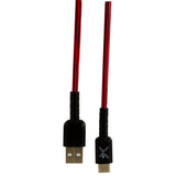Perfect Choice PC-101727 cable USB 1,8 m USB A USB C Negro, Rojo