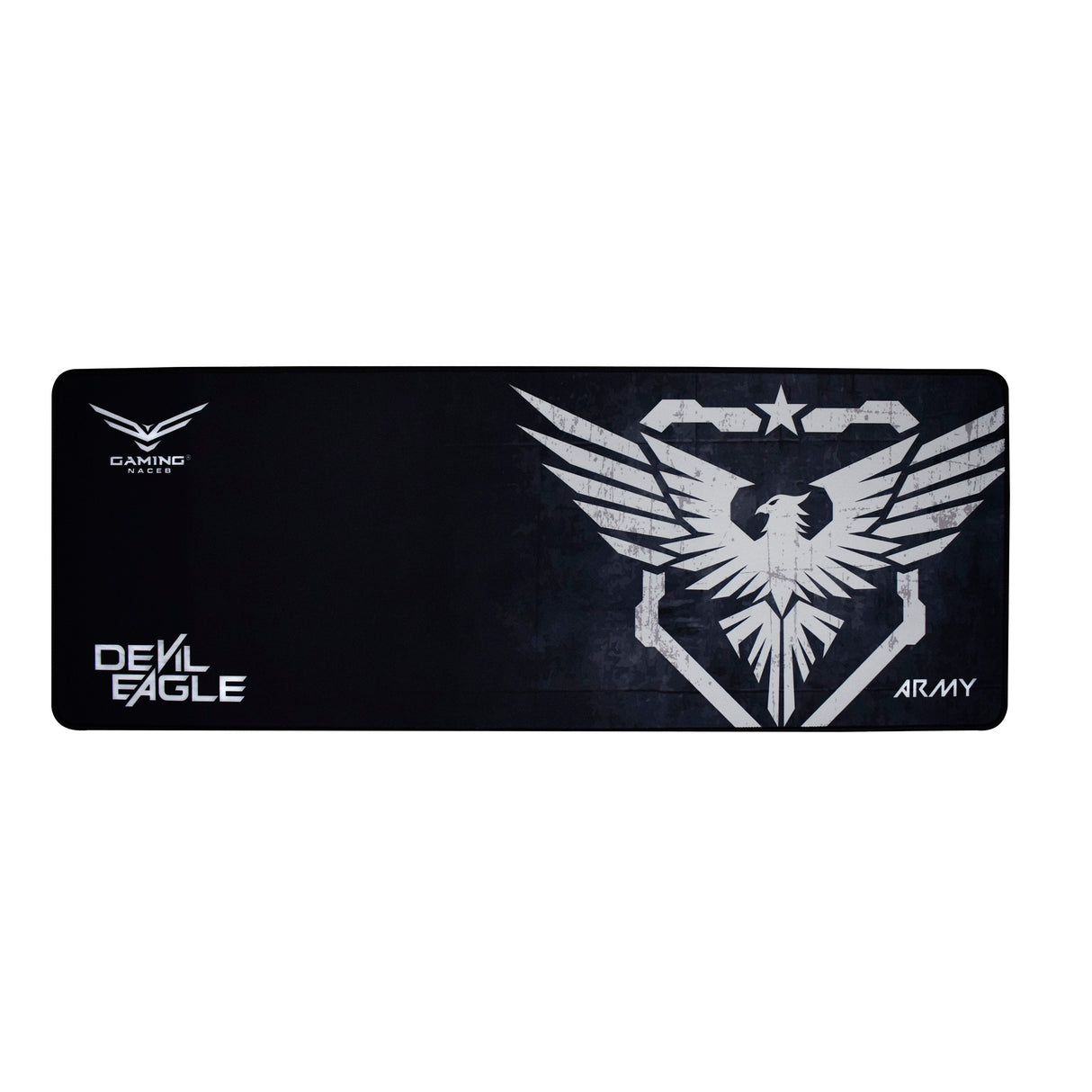 Mousepad Gaming Naceb Devil Eagle, 900x400mm, Base de Goma Antideslizante