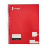Nextep NE-007R libreta 100 hojas Rojo, Monocromático, Universal | Libretas
