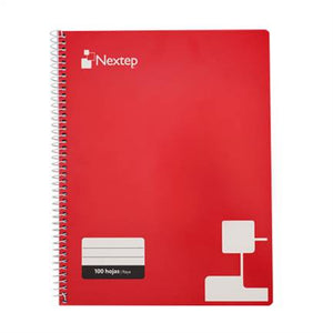 Nextep NE-007R cuaderno y block 100 hojas Rojo