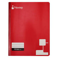 Nextep NE-008R cuaderno y block 100 hojas Rojo