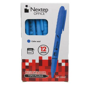 Nextep NE-084Z marcador 12 pieza(s) Punta de cincel Azul