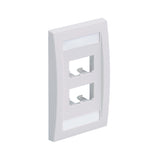 Panduit Placa de Pared Vertical / 4 Puertos Mini-Com / 69.8 x 114.3 mm CFPE4WHY