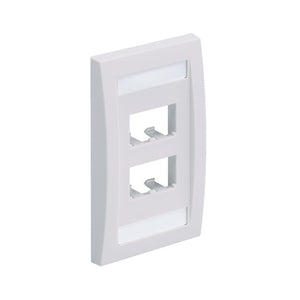 Panduit Placa de Pared Vertical / 4 Puertos Mini-Com / 69.8 x 114.3 mm CFPE4WHY