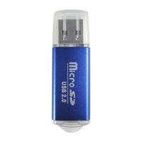 BRobotix 345673A lector de tarjeta USB 2.0 Azul