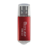 BRobotix 345673R lector de tarjeta USB 2.0 Rojo