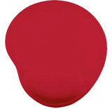 BRobotix 500074R alfombrilla para ratón Cojín de ratón para Juegos Rojo, Monocromático, Gel, Neopreno