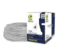 BRobotix 062410 cable de red Gris 100 m Cat6 U/UTP (UTP)