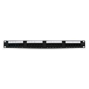 BRobotix 497608 Paneles de parcheo 24 Cat6 Montaje en bastidor