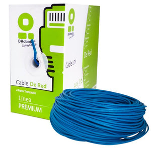 BRobotix 400052 cable de red Azul 100 m Cat5e U/UTP (UTP)