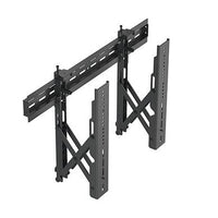 BRobotix 051726 Soportes para pantallas de señalización Capacidad máxima de peso: 45 kg Negro Tamaño máximo de pantalla: