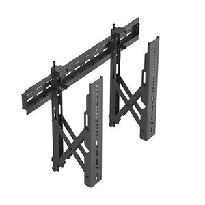 BRobotix 051726 Soportes para pantallas de señalización Capacidad máxima de peso: 45 kg Negro Tamaño máximo de pantalla: