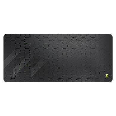 6007099 - Mousepad Brobotix gamer 90 por 40 hexagono color Gris