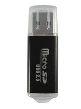 BRobotix 345673N lector de tarjeta USB 2.0 Negro