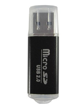 BRobotix 345673N lector de tarjeta USB 2.0 Negro