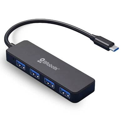 BROBOTIX Concentrador Hub 6007501, Tipo: Producto Empresarial, Conexión USB