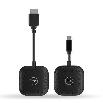 BROBOTIX EXTENSOR INALMBRICO H D TRANSMISOR TIPO C RECEPTOR HDMI - Cables