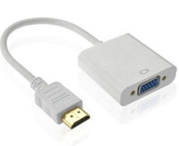 BRobotix 110910 cambiador de género para cable HDMI VGA Blanco