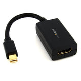 StarTech.com Adaptador Mini DisplayPort a HDMI - 1080p - Monitor/Pantalla/TV Mini DP a HDMI - Dongle Convertidor de Vídeo Pasivo mDP 1.2 a HDMI - La Versión Mejorada es MDP2HDEC Cable Derecho Derecho 0,13 m Mini DisplayPort