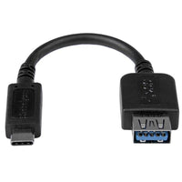 StarTech.com Adaptador USB-C a USB - USB 3.0 (5Gbps) - 15cm - con Certificación USB-IF - USB-C a USB