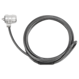 Targus POLYBAG Cable Gris Portátil Llave Acero
