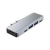 Urban Balance UB52 base para portátil y replicador de puertos Acoplamiento USB 3.2 Gen 1 (3.1 Gen 1)