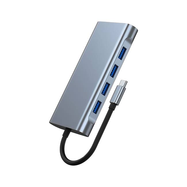 Urban Balance Docking Station UBSC11, 4 Puertos USB, Conexión HDMI, Soporte 4K