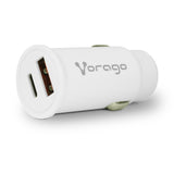 Vorago AU-350-WH cargador de dispositivo móvil Universal Blanco Corriente alterna Carga rápida Inter
