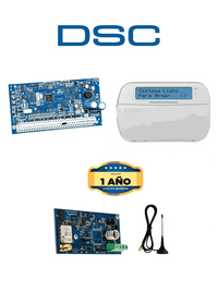 DSC NEO-LCD-LE4050M Actualización, 32 Zonas, Teclado HS2LCDN, Conectividad IP