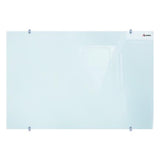 Pintarrón Alfra Cristal Pintaglas 60x90cm, Montaje Horizontal, Superficie Magnética