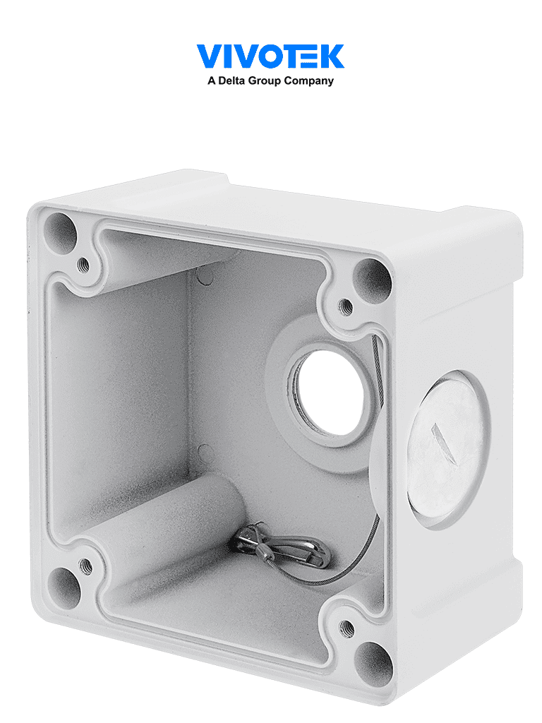 Caja de Conexiones para Exterior Vivotek AM-719, Montaje en Pared, Superficie Plana