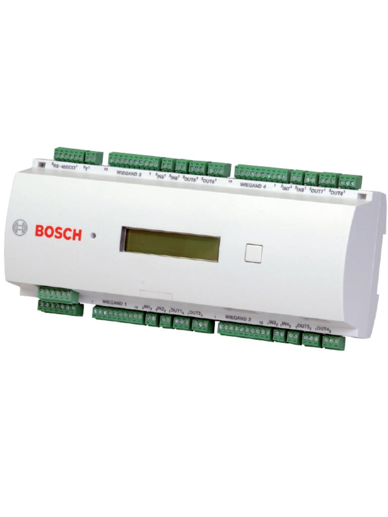 Modulo de control de acceso Bosch AMC2 para 4 puertas Wiegand, 8 Entradas y 8 Salidas