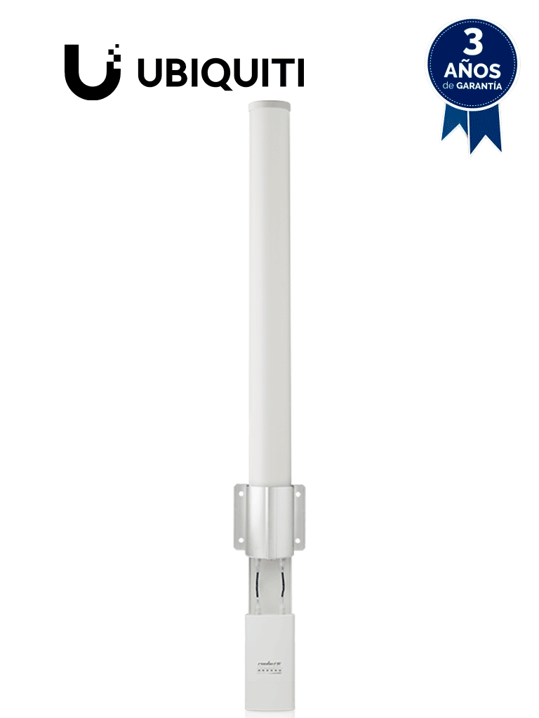 Antena Ubiquiti AMO-2G10 2.4GHz 10dBi 2 Conectores SMA hembra