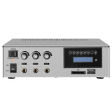 Steren AMP-042 amplificador de audio Rendimiento/fase Plata, 16 Ohmio, 127 V