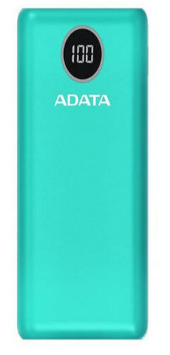AP20000QCD-DGT-CGN - ADATA P20000QCD Polímero de litio 20000 mAh Verde