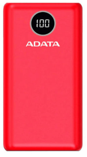 AP20000QCD-DGT-CRD - ADATA P20000QCD Polímero de litio 20000 mAh Rojo