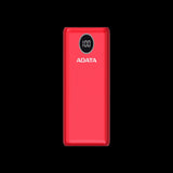 Cargador Portátil ADATA P20000QCD Tipo C, 20000mAh, Rojo