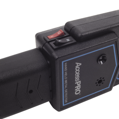 APME-POR - Accesspro Detector de Metales Portátil / Sensibilidad Alta/Baja / Alarma 75 dB APME-POR